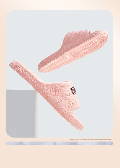 Süße Damen-Badeslipper mit Bärenmotiv | Slip&Smile